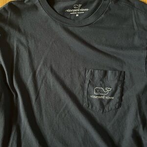 Navy vineyard vines long sleeve t shirt